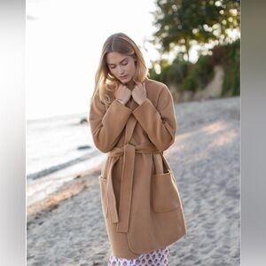 Marea Bryn Wool Coat in Camel nwt medium